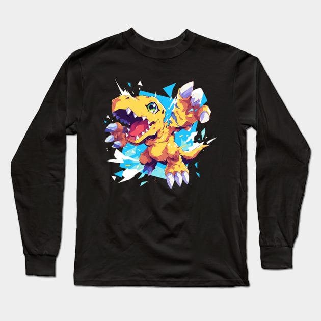 agumon Long Sleeve T-Shirt by retinac 